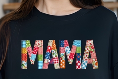 Vol. 23 Patchwork Fabric Mama - PNG Product Image 1