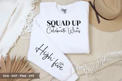 Squad up celebrate wins SVG - Video Game T-Shirt Design Product Image 1
