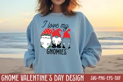 I love my gnomies SVG, Valentine's Day SVG Product Image 1