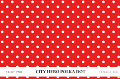 City Hero Polka Dot Digital Patterns Product Image 3