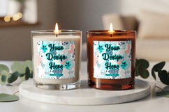 Soy candle label design mockup Product Image 2