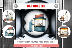 Car Coaster Ghost Food Stalls Product Image 1