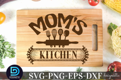 Mom&#039;s kitchen SVG, Cutting Board SVG Product Image 2