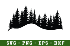 Trees Svg | Camping Svg | Svg Cut Files Product Image 1