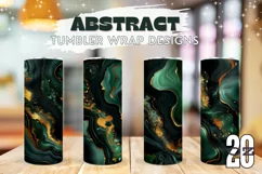 Green Marble Tumbler Template, Malachite Tumbler Designs Product Image 1