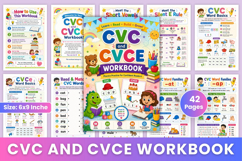 CVC and CVCe Workbook Product Image 1