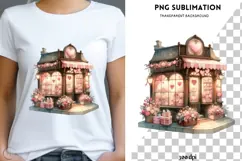 Valentine shop png design for T-shirts Product Image 1