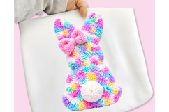Faux Yarn Easter PNG, Easter Bunny PNG, Happy Easter PNG Product Image 1