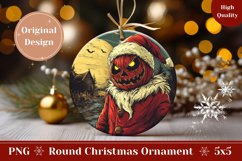 Christmas Monster Ornament, Creepy Village Ornament Product Image 1
