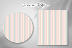 Lavender Pastel Stripe Seamless Digital Paper Pack Product Image 4