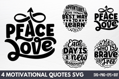 Motivational Quotes SVG Product Image 1
