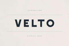 Velto Modern Bold Sans Serif Font Product Image 1