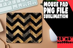 Sparkly Glitter Stripe Mouse Pad Product Image 1