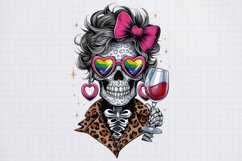 Funny Skeleton Messy CLIPART PNG Product Image 2