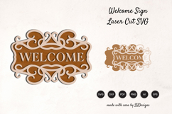 Welcome Sign Lasercut Product Image 1