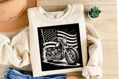 USA Bike Svg Design | Svg Cut Files | Shirt Svg Product Image 2