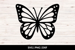 Butterfly Silhouette SVG, Butterfly Clipart Product Image 1