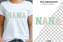 Nana cottage core png design for T-shirts Product Image 1