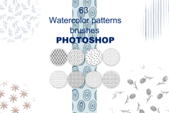 63 Photoshop patterns brushes. Product Image 1