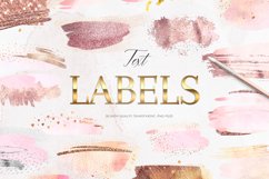 Backgrounds for Text Clipart, Brushstrokes Clipart Product Image 1