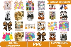 Halloween Bundle Sublimation, Spooky Season Png Product Image 1