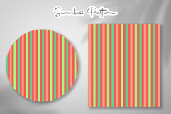 Soft Multicolor Stripe Seamless Digital Paper Pack Product Image 4