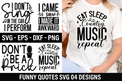 Funny Quotes SVG Design - High Quality File Product Image 1