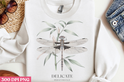 Delicate perseverance PNG, Positive Dragonfly Sublimation PN Product Image 2