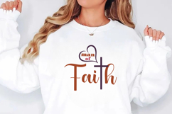 Christian Svg T-shirt design, Bible Verse SVG T-shirt design Product Image 1