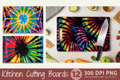 Black History Month Tie Dye Cutting Boards sublimation Desig Product Image 1