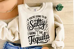 Salty Bring the Tequila svg | Svg Files | Shirt Svg Product Image 2