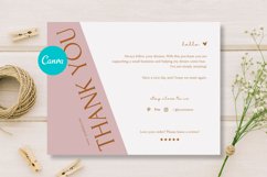 Thank You Card For Small Business | Canva Template Product Image 6