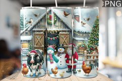 Farm Animals Tumbler Wrap - Christmas Tumbler Design Product Image 1