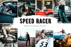 10 Speed Racer Mobile Lightroom Presets Product Image 1