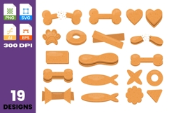 Dog Snack Clipart Collection Product Image 1