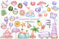 Seasonal Summer 46 Cliparts Collection Product Image 1