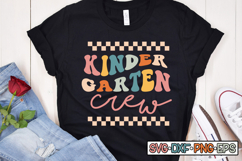 Kinder garten crew SVG Design, Back to school Product Image 2