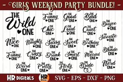 Girls Weekend SVG Bundle, Matching Bachelorette Party SVG Product Image 5