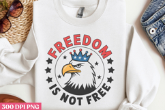 Freedom isn&#039;t free PNG, 4th Of July Sublimation PNG Product Image 2