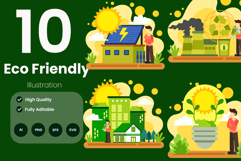 Eco Friendly Illustration Pack Product Image 1