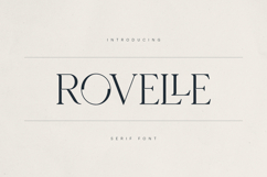 Rovelle An Elegant Serif Font Product Image 1