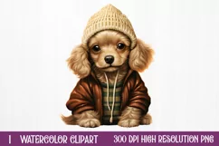 Christmas Dogs Sublimation Clipart, Christmas Dog Clipart Product Image 2