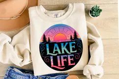 Lake Life Design | Svg Cut Files | Shirt Svg Product Image 2