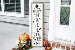 Farmhouse Halloween SVG 3 designs /Halloween Porch Signs SVG Product Image 8