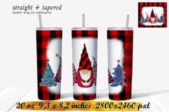 Christmas Trees Tumbler Sublimation Product Image 1
