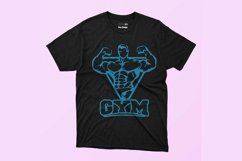 5 in 1 Gym T-shirt Designs Bundle Product Image 3