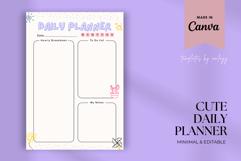 Kawaii Daily Planner Template Product Image 1
