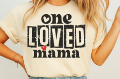 One loved mama SVG Product Image 2