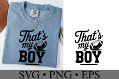 That's my boy Svg | Sport Svg | Shirt Svg Product Image 2
