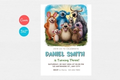 Baby Shower Invitation Template 110 Product Image 1